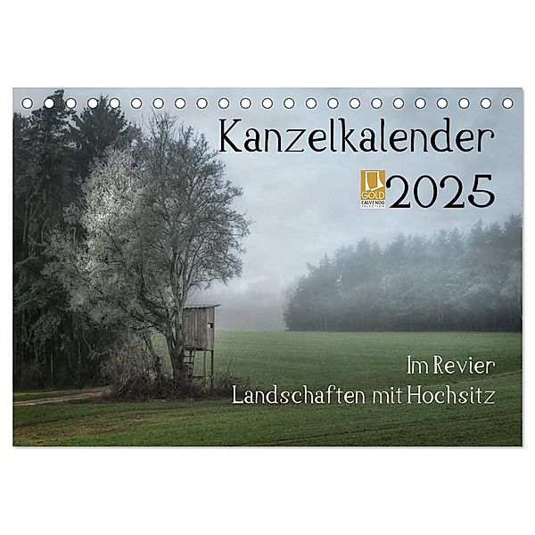 Kanzelkalender 2025 (Tischkalender 2025 DIN A5 quer), CALVENDO Monatskalender, Calvendo, Hans Zitzler