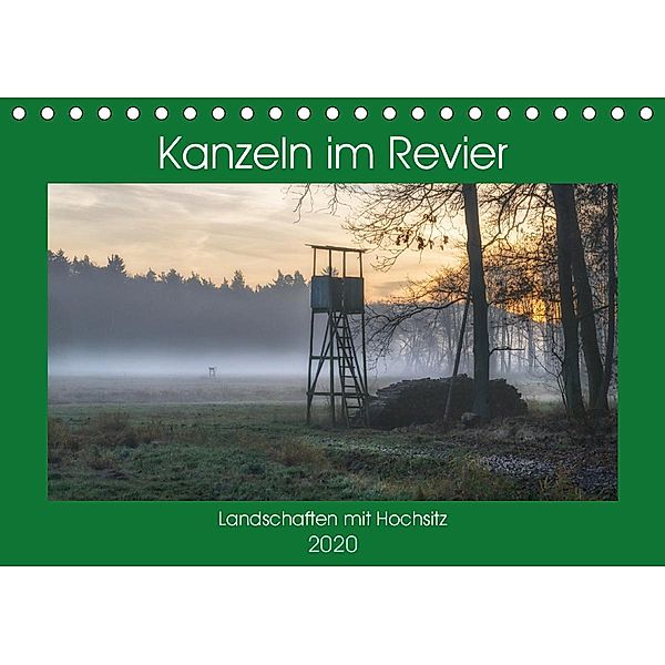 Kanzeln im Revier (Tischkalender 2020 DIN A5 quer), Hans Zitzler