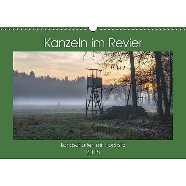 Kanzeln im Revier (Wandkalender 2018 DIN A3 quer), Hans Zitzler