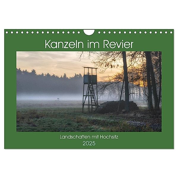 Kanzeln im Revier (Wandkalender 2025 DIN A4 quer), CALVENDO Monatskalender, Calvendo, Hans Zitzler