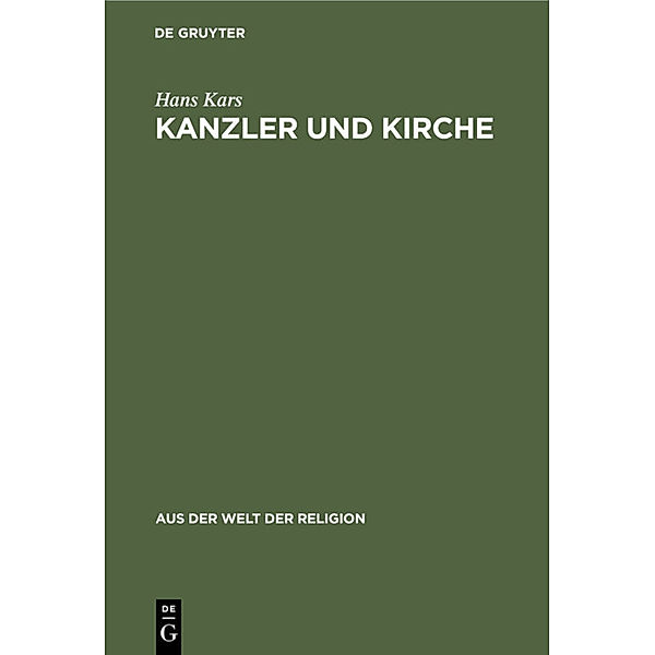 Kanzler und Kirche, Hans Kars