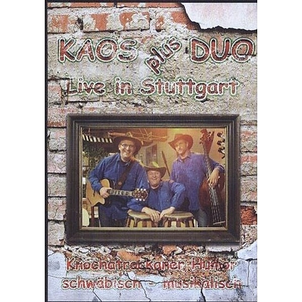 Kaos plus Duo, Live in Stuttgart, 1 DVD, Kaos-Duo