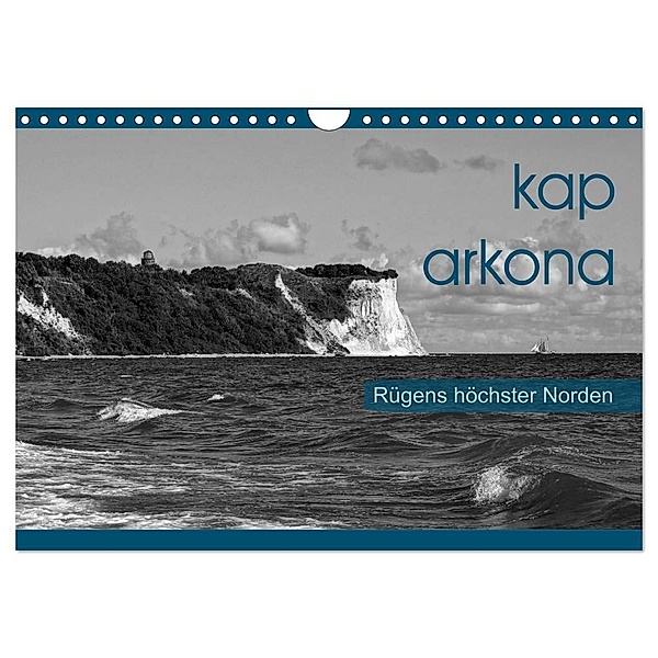 Kap Arkona - Rügens höchster Norden (Wandkalender 2024 DIN A4 quer), CALVENDO Monatskalender, Flori0