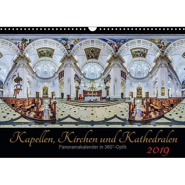 Kapellen, Kirchen und Kathedralen 2019 (Wandkalender 2019 DIN A3 quer), Ernst Christen