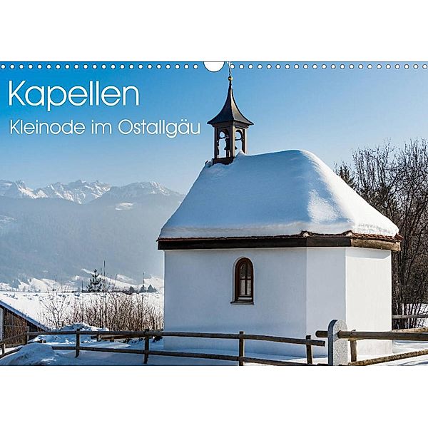 Kapellen - Kleinode im Ostallgäu mit Planerfunktion (Wandkalender 2023 DIN A3 quer), Foto-FukS, Ursula Fleiß und Karsten Schütt