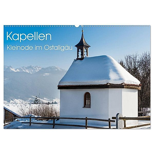 Kapellen - Kleinode im Ostallgäu mit Planerfunktion (Wandkalender 2024 DIN A2 quer), CALVENDO Monatskalender, Foto-FukS, Ursula Fleiß und Karsten Schütt