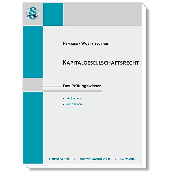 Kapitalgesellschaftsrecht, Karl-Edmund Hemmer, Achim Wüst, Seuffert