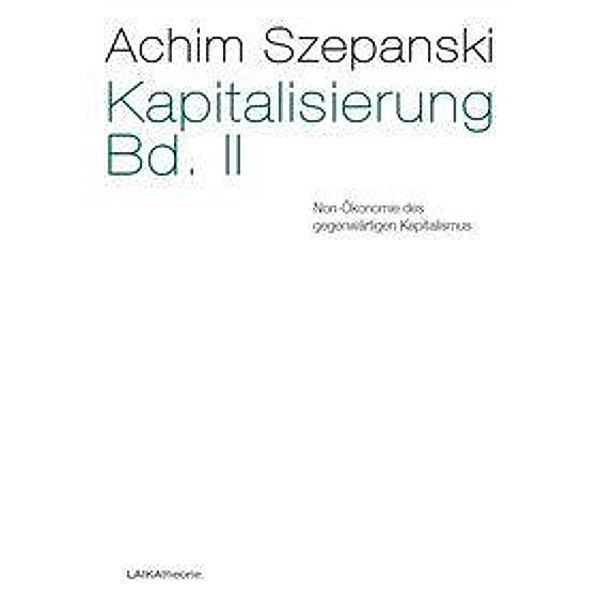 Kapitalisierung, Achim Szepanski