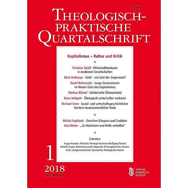 Kapitalismus - Kultur und Kritik / Theologisch-praktische Quartalschrift, Die Professoren Professorinnen der Fakultät für Theologie der Kath. Privat-Universität Linz