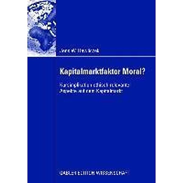 Kapitalmarktfaktor Moral?, Jens Hawliczek