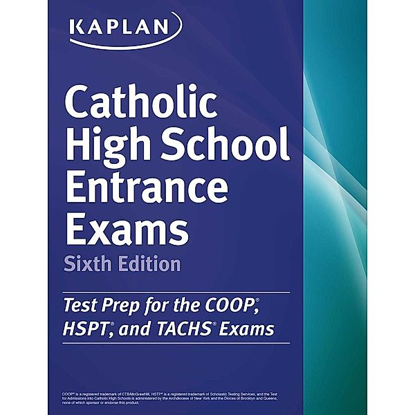 Kaplan Catholic High School Entrance Exams, Kaplan Test Prep