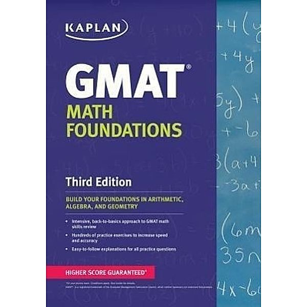 Kaplan GMAT Math Foundations, Kaplan Test Prep