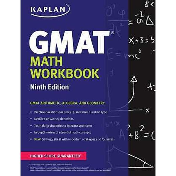 Kaplan GMAT Math Workbook, Kaplan Test Prep