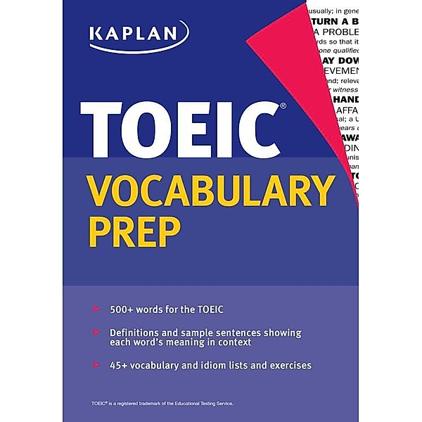 Kaplan Test Prep / Kaplan TOEIC Vocabulary Prep, Kaplan Test Prep