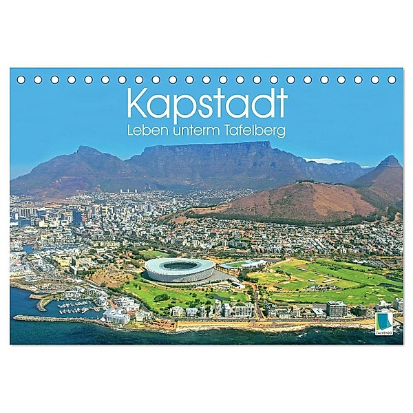 Kapstadt: Leben unterm Tafelberg (Tischkalender 2025 DIN A5 quer), CALVENDO Monatskalender, Calvendo