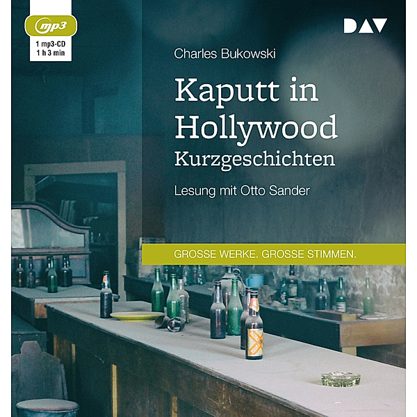 Kaputt in Hollywood. Kurzgeschichten,1 Audio-CD, 1 MP3, Charles Bukowski