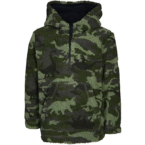 Tom Joule® Kapuzen-Pullover WHITACRE – DINOCAMO in grün