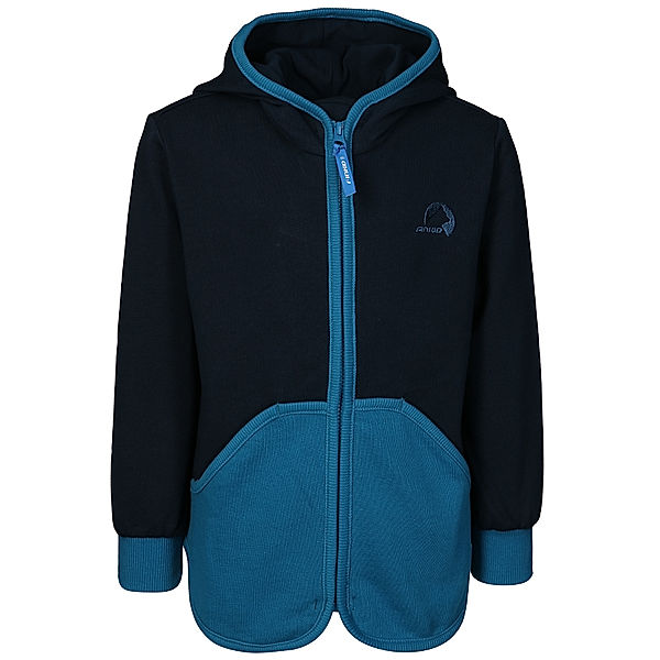 finkid Kapuzen-Sweatjacke JAAKKO in navy/nautic