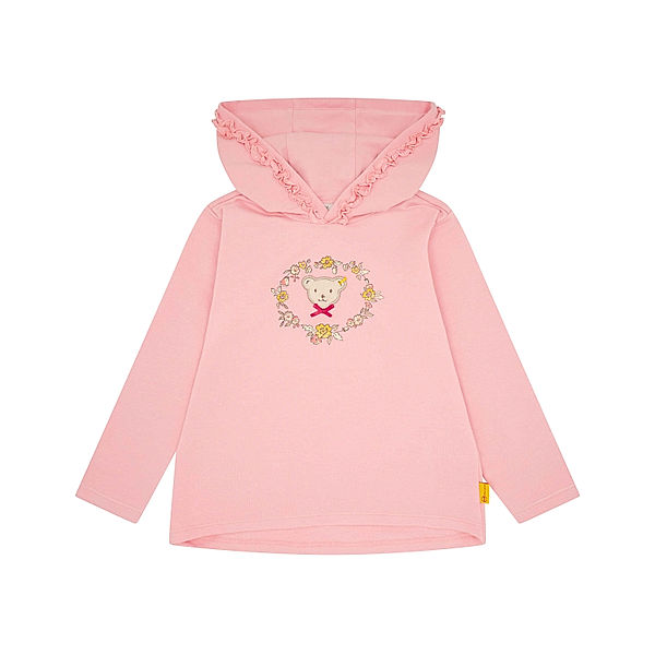 Steiff Kapuzen-Sweatshirt BEST FRIENDS in peony