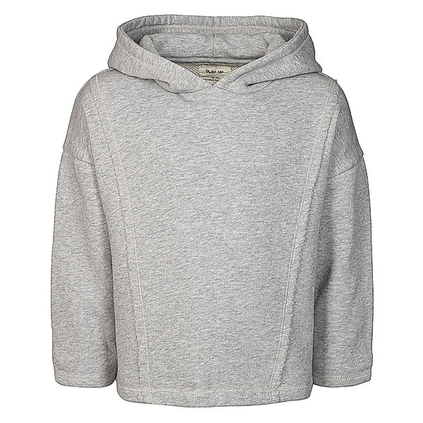 PLAY UP Kapuzen-Sweatshirt COOL in grau melange