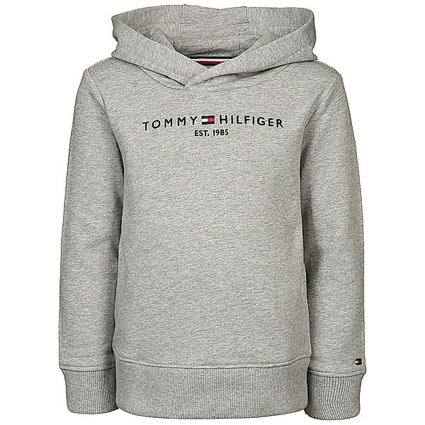 TOMMY HILFIGER Kapuzen-Sweatshirt ESSENTIAL in grey heather