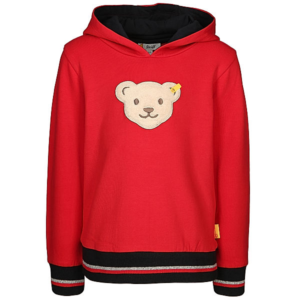 Steiff Kapuzen-Sweatshirt FLYING AWAY MINI in tango red