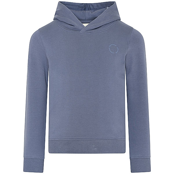 EN FANT Kapuzen-Sweatshirt GRISAILLE in blau