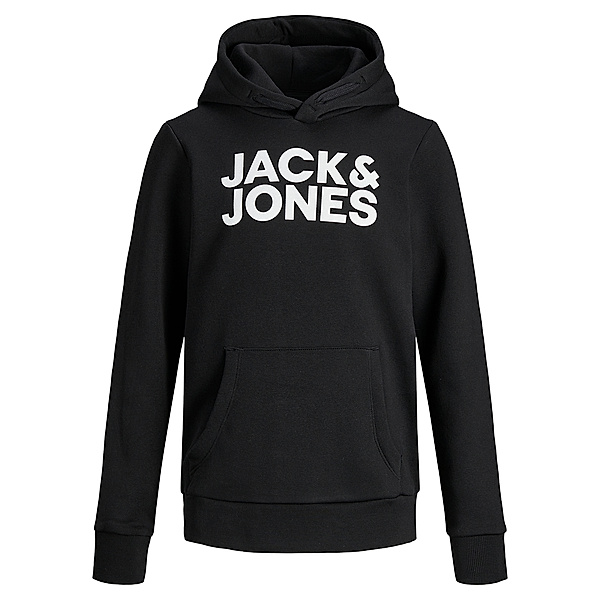 JACK & JONES Kapuzen-Sweatshirt JJECORP LOGO in black