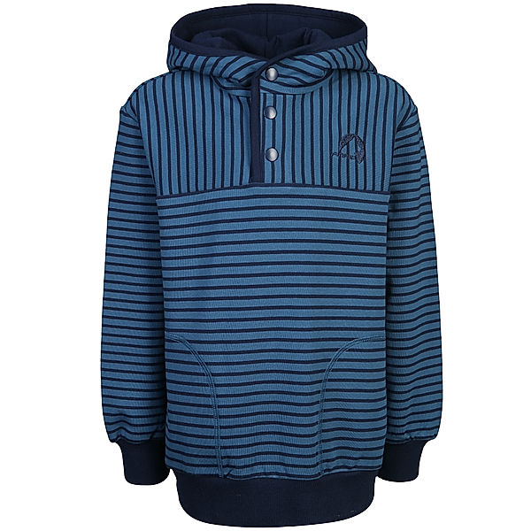 finkid Kapuzen-Sweatshirt KALAJOKI in real teal/navy