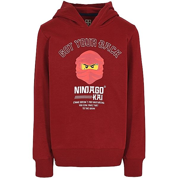 LEGO® Wear Kapuzen-Sweatshirt M12010308 in dark bordeaux