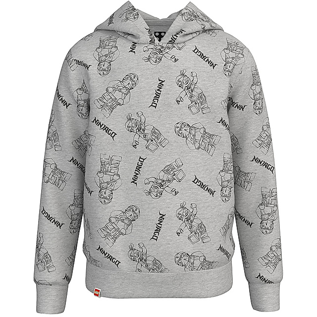 Kapuzen-Sweatshirt M12010654 in grey melange kaufen