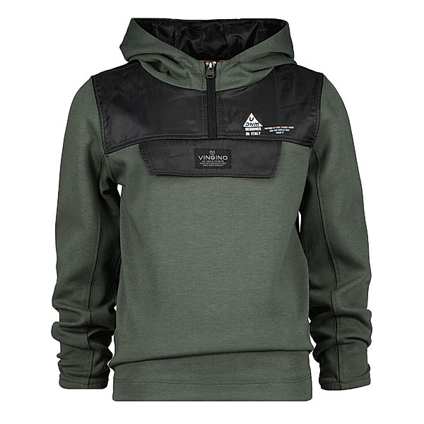 Vingino Kapuzen-Sweatshirt NISHA in stone green