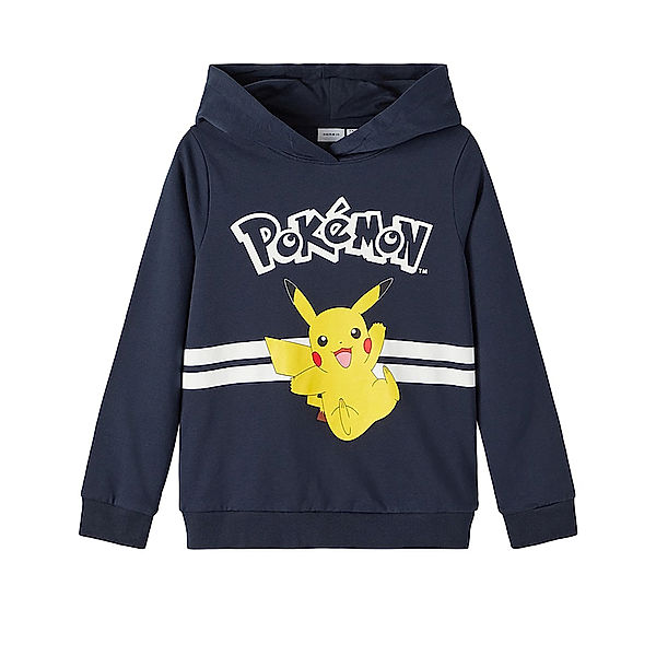 name it Kapuzen-Sweatshirt NKFJU POKEMON BOXY in dark sapphire