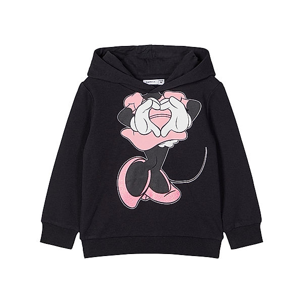 name it Kapuzen-Sweatshirt NMFMINNIE in schwarz