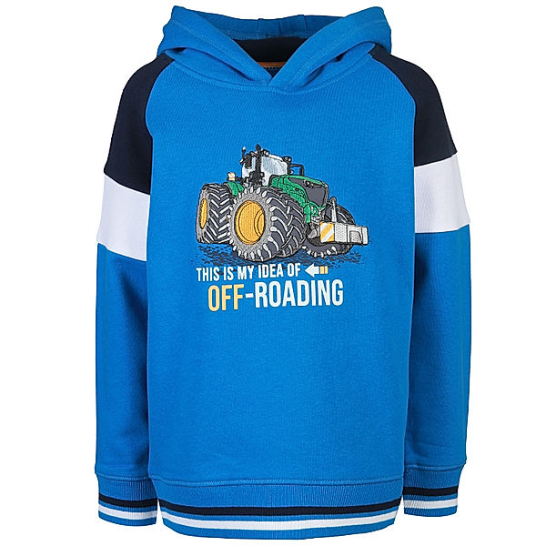 Salt & Pepper Kapuzen-Sweatshirt OFF-ROADING in galaxy blue