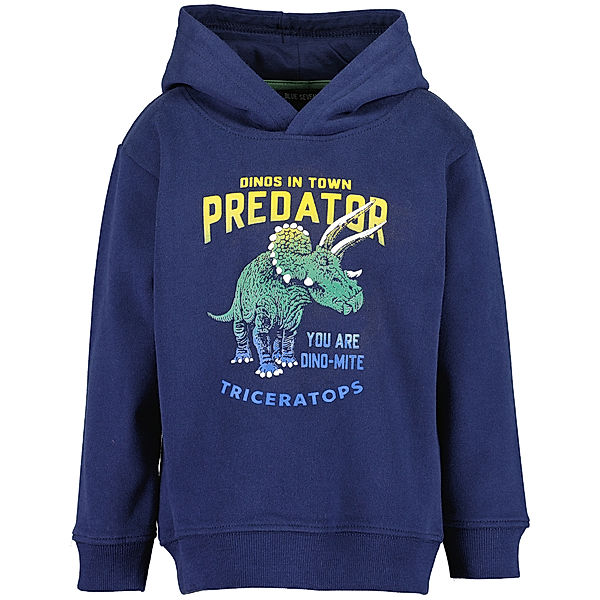 BLUE SEVEN Kapuzen-Sweatshirt PREDATOR in ultramarin