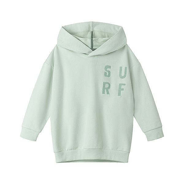 Sanetta Pure Kapuzen-Sweatshirt SURF in light green