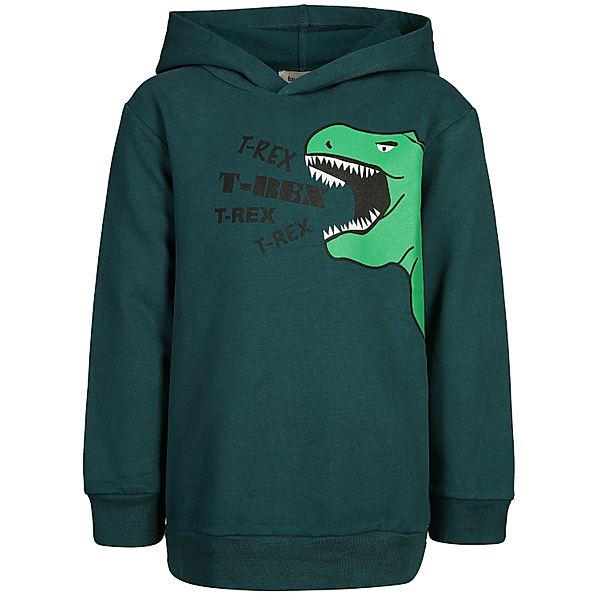 tausendkind collection Kapuzen-Sweatshirt T-REX in dunkelgrün