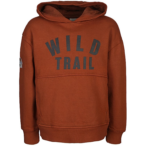 Boboli Kapuzen-Sweatshirt WILD TRAIL in copper