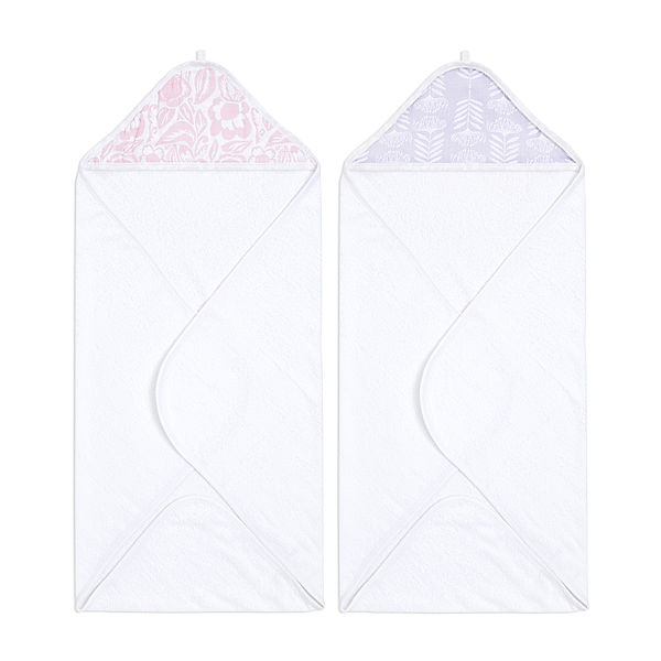 aden + anais Kapuzenhandtuch DAMSEL (76x76) 2er Pack