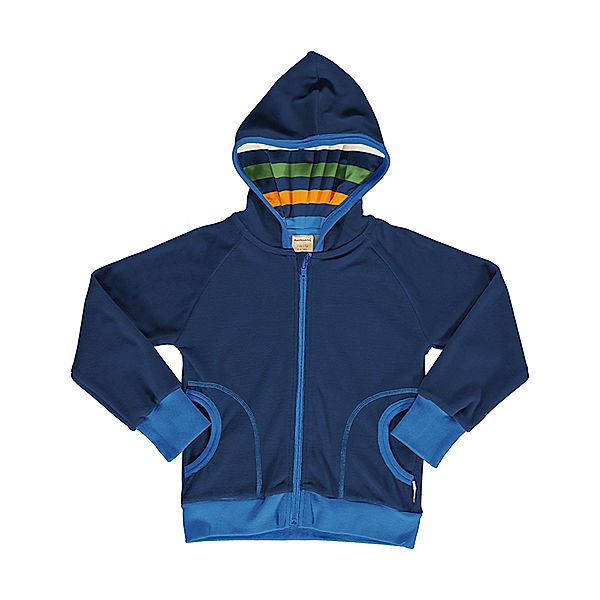 Maxomorra Kapuzenjacke NAVY in blau/bunt