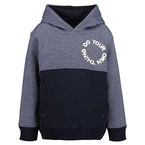 BLUE SEVEN Kapuzensweatshirt DO YOUR OWN in nachtblau