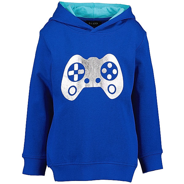 BLUE SEVEN Kapuzensweatshirt GAMEPAD in royal