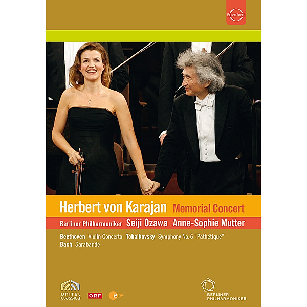 Karajan Memorial Concert, Seji Ozawa, Bp, Anne-Sophie Mutter