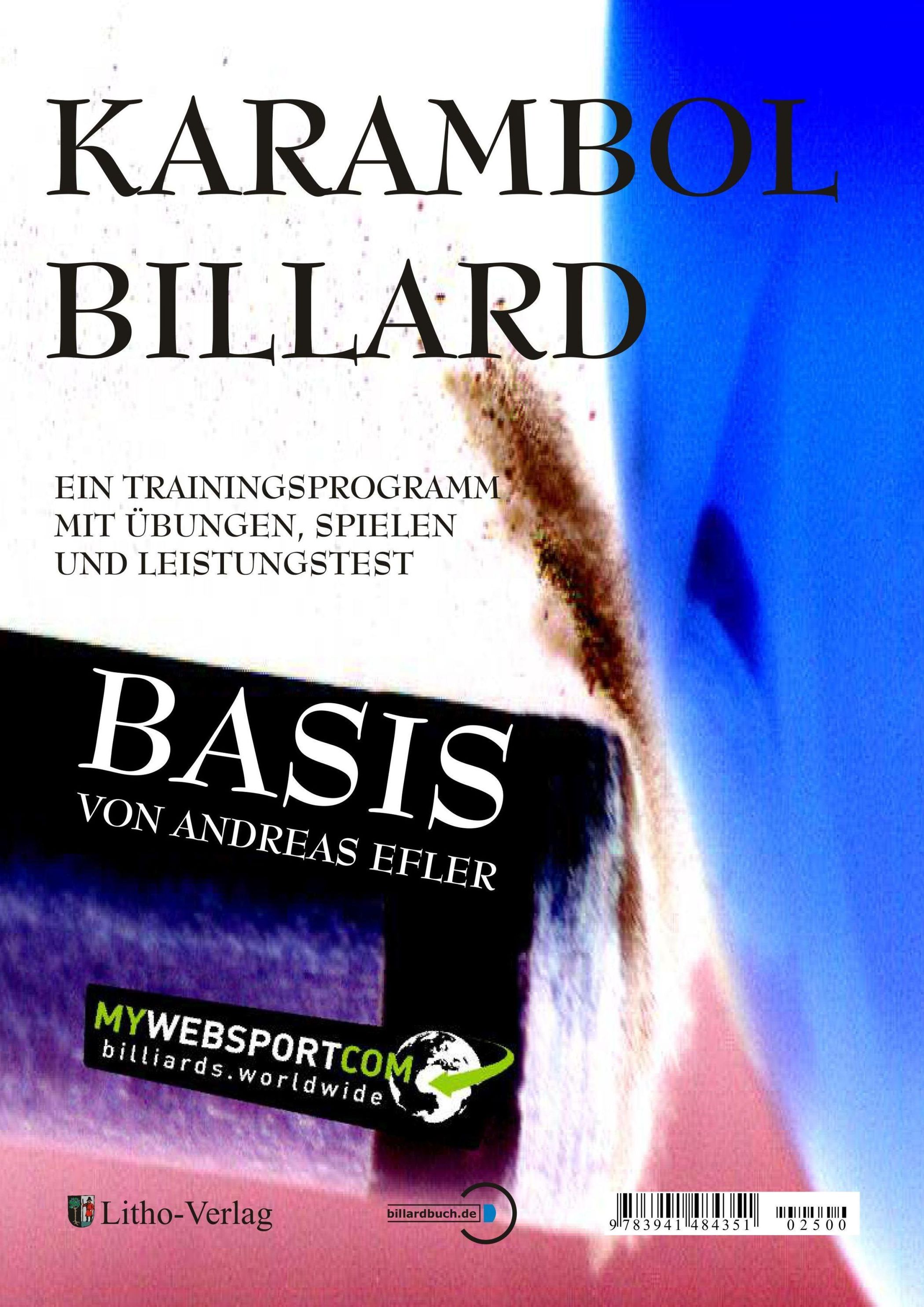 Karambol Billard Basis Buch von Andreas Efler versandkostenfrei bestellen