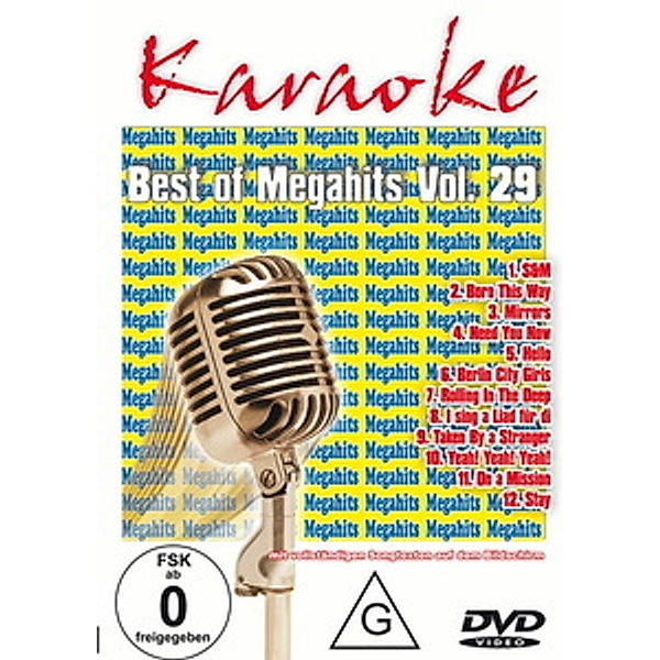Karaoke - Best of Megahits Vol. 29, Diverse Interpreten