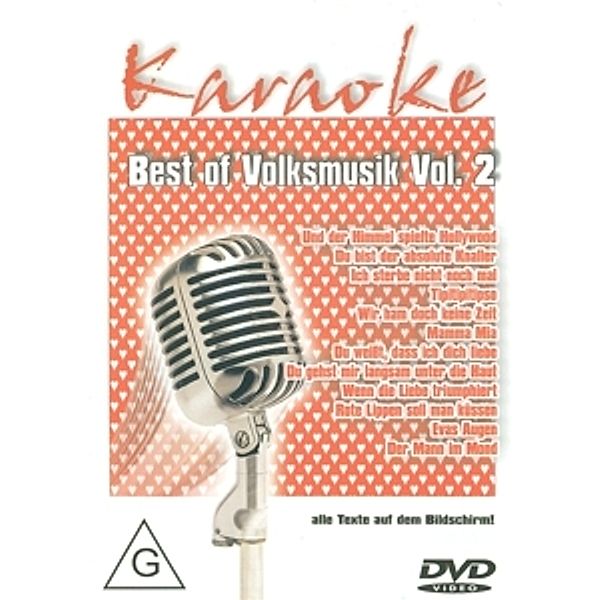 Karaoke - Best of Volksmusik Vol. 2, Karaoke