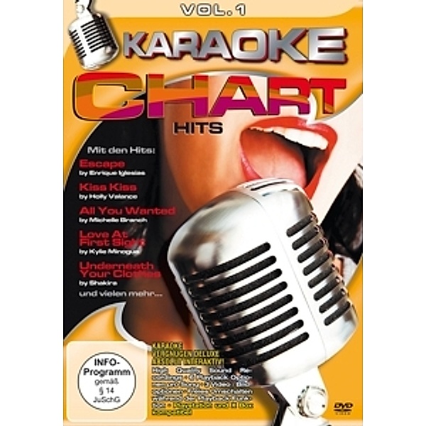 Karaoke Chart Hits Vol.1, Diverse Interpreten