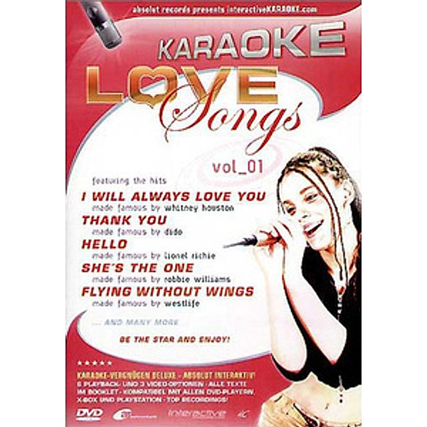 Karaoke: Love Songs - Vol. 1, Karaoke