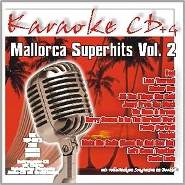 Karaoke: Mallorca Superhits Vol. 2, Karaoke, Various